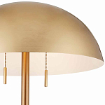 Торшер с куполообразным абажуром на каменном основании Riverside Floor Lamp варинант исполнения - 1 | Loft Concept в Кирове