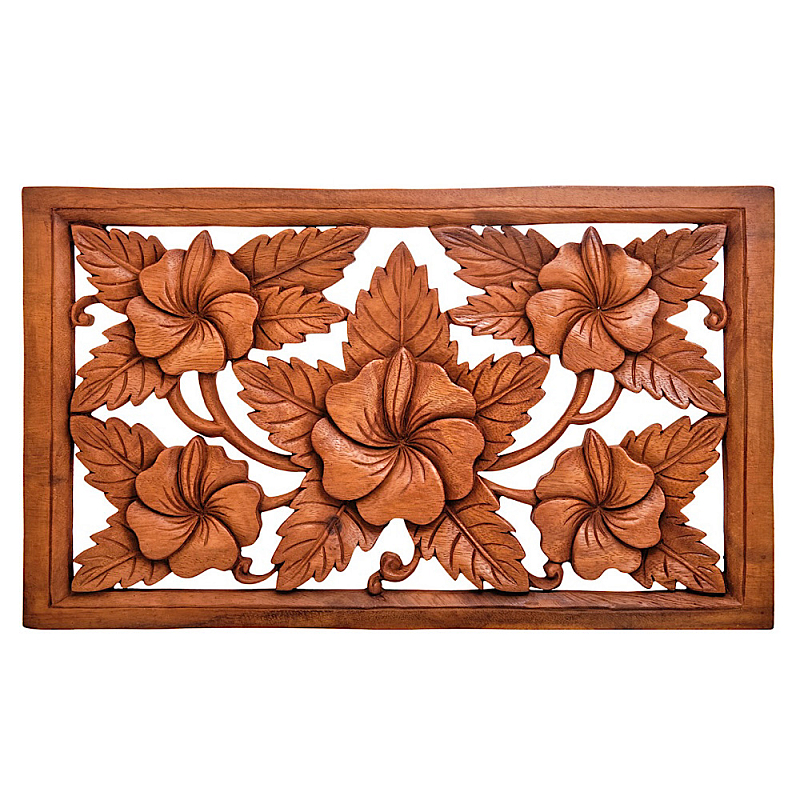 Панно из дерева Blossom Panel With Trees Коричневый в Кирове | Loft Concept 