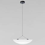 Подвесной светильник с белым тканевым плафоном в форме облака Crystal Cloud Junction варинант исполнения - 4 | Loft Concept в Кирове