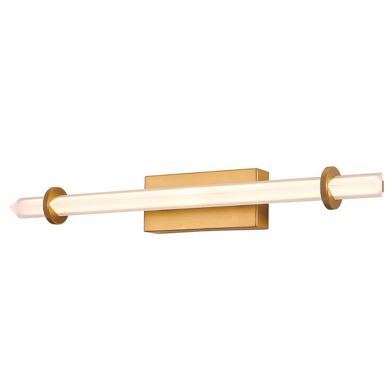 Бра светодиодное Trumpet Tube Brass 56 Латунь Белый Бра светодиодное Trumpet Tube Brass 56 Латунь Белый в Кирове | Loft Concept