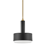 Подвесной светильник цилиндрический с белым плафоном Hinkley варинант исполнения - 1 | Loft Concept в Кирове