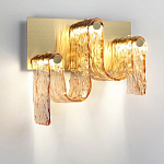 Бра волнистой формы из фактурного стекла Big Wave варинант исполнения - 6 | Loft Concept в Кирове