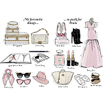 Megan Hess Paris: Through a Fashion Eye варинант исполнения - 3 | Loft Concept в Кирове