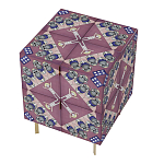 Тумба Short Ufo Purple варинант исполнения - 2 | Loft Concept в Кирове