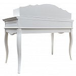 Стол-бюро белого цвета из массива бука с 4-мя ящиками White Provence варинант исполнения - 4 | Loft Concept в Кирове