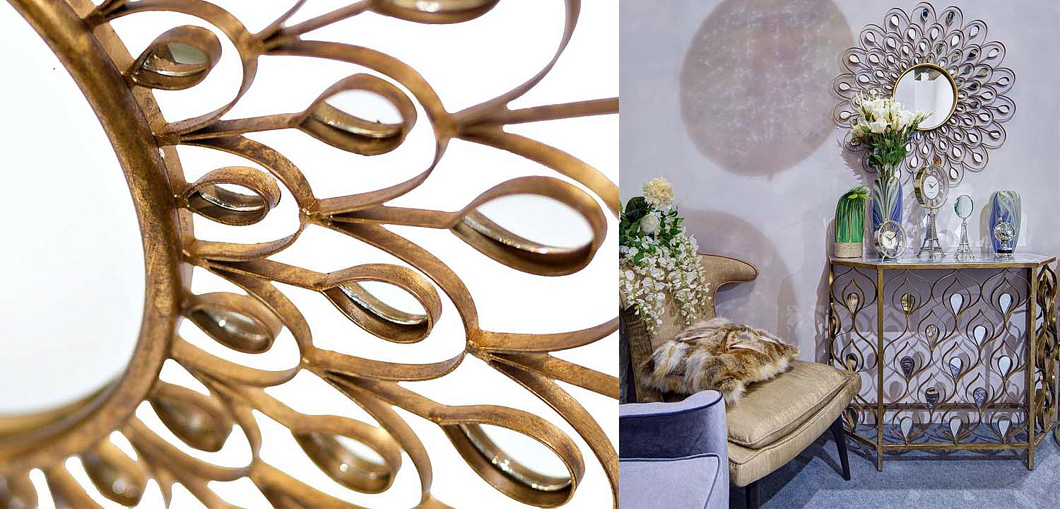 Зеркало Mirror Peacock Feathers Зеркало Mirror Peacock Feathers - Loft-Concept в Кирове