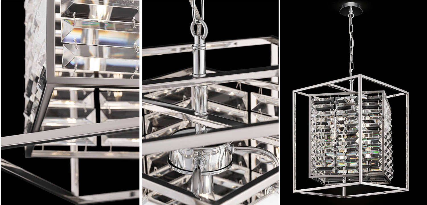 Люстра Algernon Light Chandelier chrome Люстра Algernon Light Chandelier chrome - Loft-Concept в Кирове