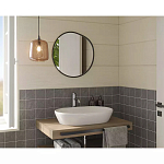 Зеркало круглое с асимметрией Light Reflection варинант исполнения - 1 | Loft Concept в Кирове