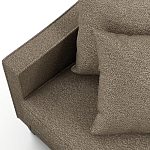 Мебельная ткань Шенилл коричневый цвет 138 см T4-21 варинант исполнения - 6 | Loft Concept в Кирове