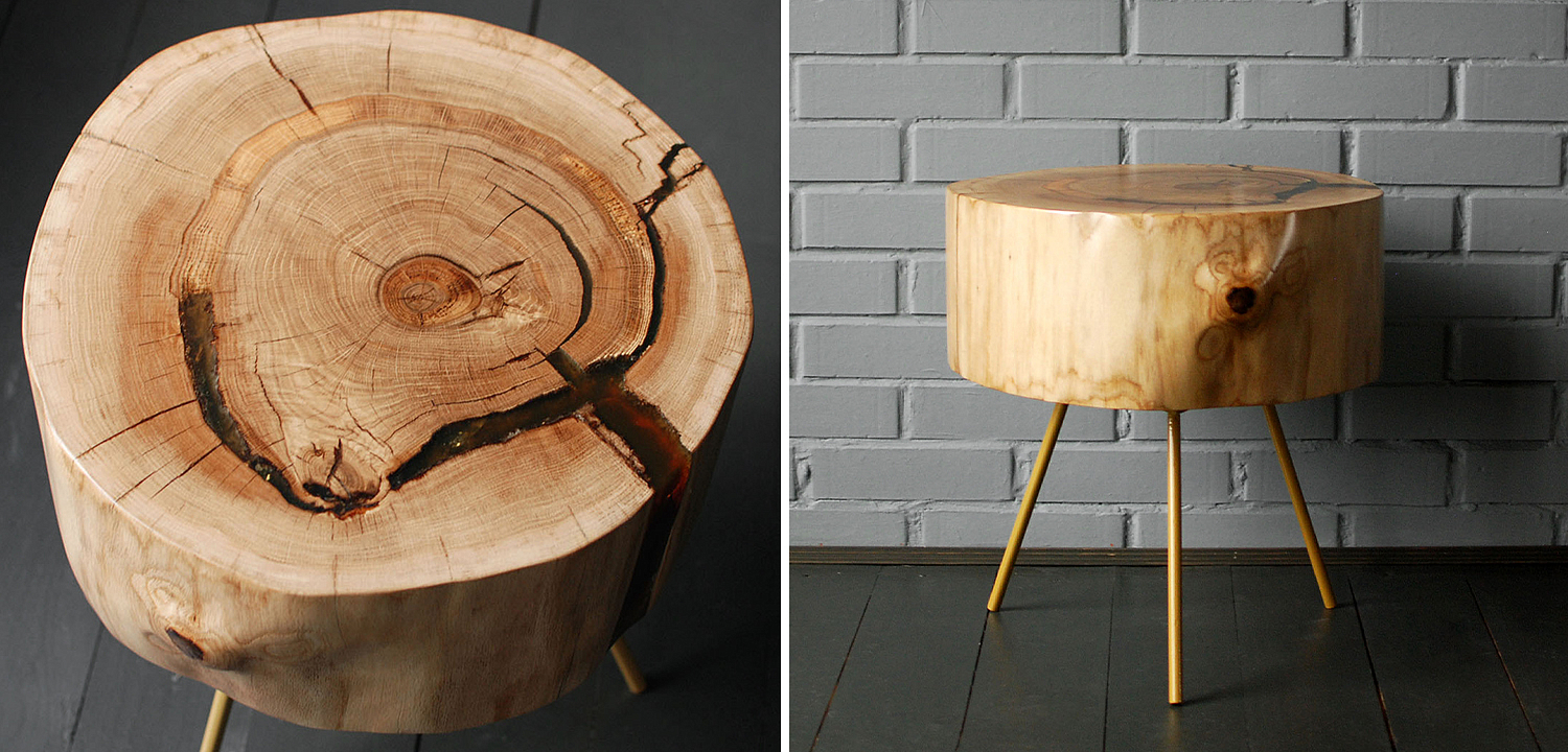 Приставной стол Knapp Industrial Metal Rust Side Table Приставной стол Knapp Industrial Metal Rust Side Table - Loft-Concept в Кирове