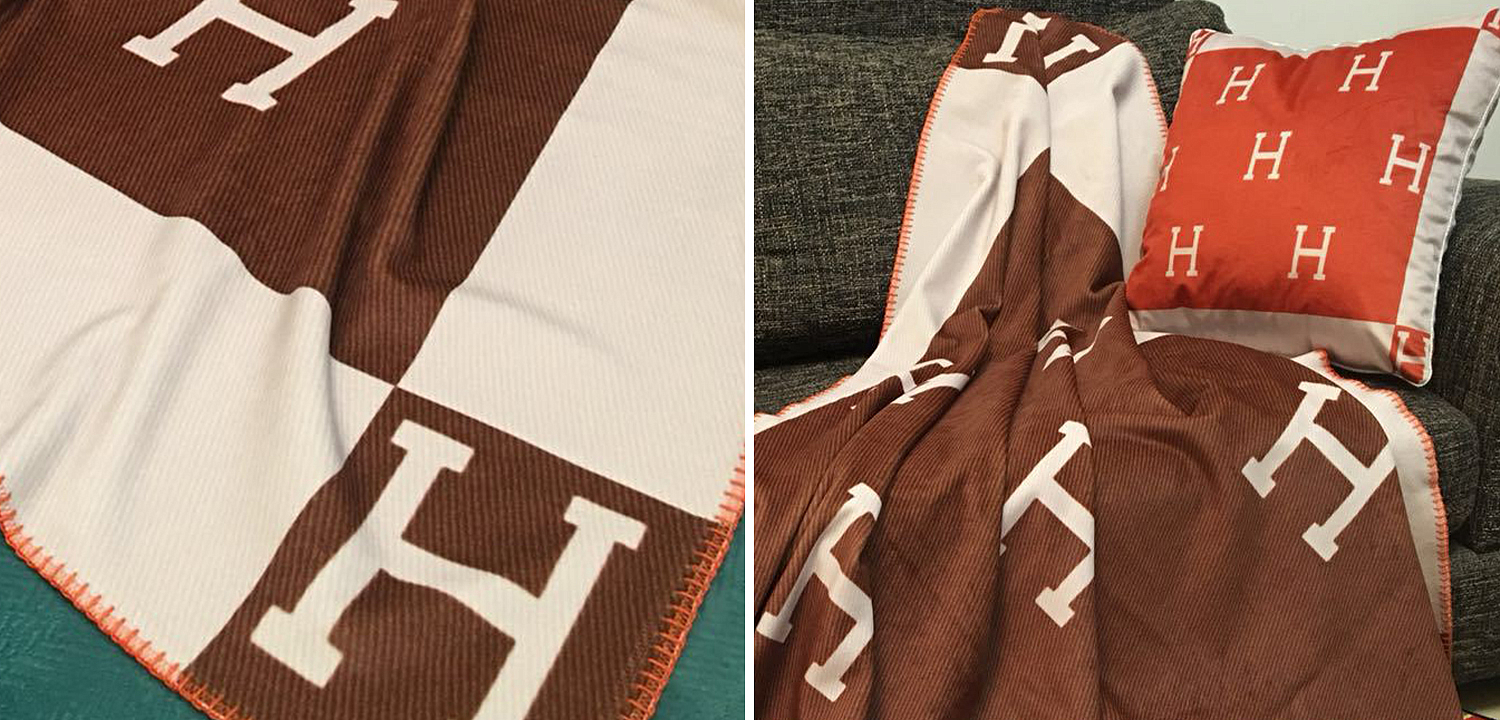 Плед Hermes Avalon Plaid Coffee - Loft-Concept в Кирове