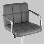 Барный стул с подлокотниками Honory Grey варинант исполнения - 7 | Loft Concept в Кирове