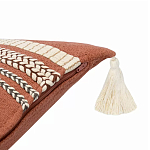 Подушка декоративная с вышивкой и кисточками Ethnic mix варинант исполнения - 3 | Loft Concept в Кирове