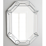 Зеркало настенное восьмиугольное Mirror Facets варинант исполнения - 1 | Loft Concept в Кирове