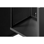 Полка навесная открытая цвета графит Strict Lines  варинант исполнения - 7 | Loft Concept в Кирове