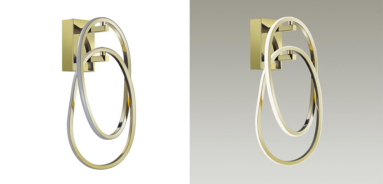 Бра 2 Chain Link Gold Бра 2 Chain Link Gold - Loft-Concept в Кирове