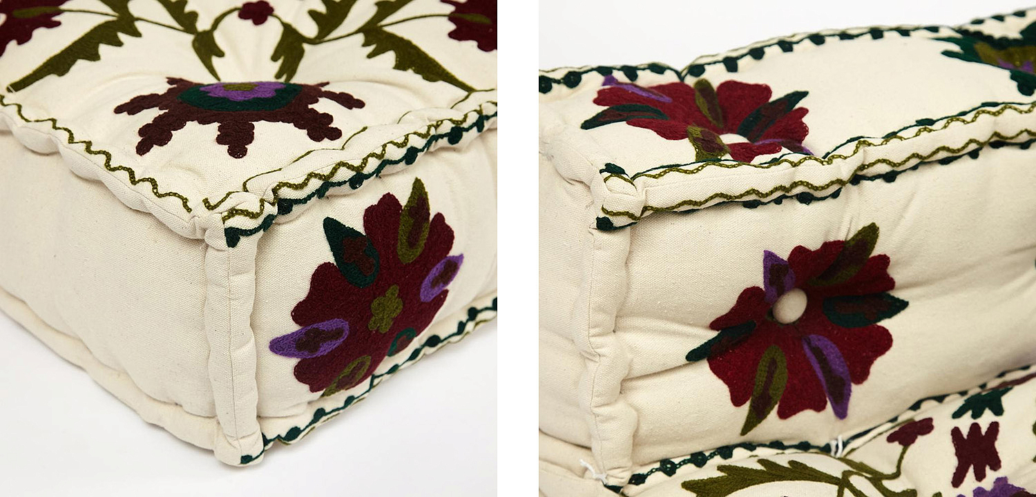 Модуль мягкий со спинкой Indian Meditation Pillow - Loft-Concept в Кирове