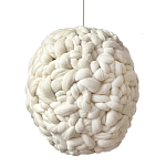 Светильник вязаный из шерсти Wool Oval варинант исполнения - 3 | Loft Concept в Кирове