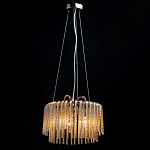 Люстра с подвесными рифлеными стеклянными трубками Nembus варинант исполнения - 3 | Loft Concept в Кирове