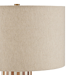 Настольная лампа с узором вдоль колоннообразного основания Brick Surface варинант исполнения - 2 | Loft Concept в Кирове