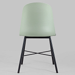 Стул из прочного пластика на металлическом основании Anora Green  варинант исполнения - 4 | Loft Concept в Кирове