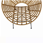 Стул круглый с ротанговым плетением Round Wicker Stool варинант исполнения - 7 | Loft Concept в Кирове