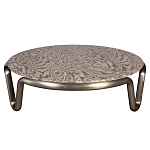 Стол журнальный круглый с узором Table Hypontic Pattern варинант исполнения - 1 | Loft Concept в Кирове