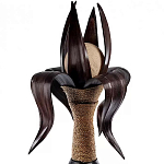 Настольная лампа черная INDONESIAN LAMPS 1 варинант исполнения - 2 | Loft Concept в Кирове