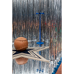 Дизайнерский ковер в виде звезды Poltronova Tappeto Stella Grey Navy Blue Rug варинант исполнения - 4 | Loft Concept в Кирове