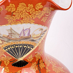 Ваза красного цвета с рисунком Chinoiserie Ceramics варинант исполнения - 2 | Loft Concept в Кирове