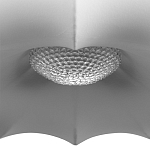 Подвесной светильник с белым фигурным абажуром и мягкими волнистыми краями Cloud Motion  варинант исполнения - 13 | Loft Concept в Кирове