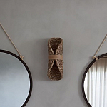 Бра плетеное из ротанга Chainmail варинант исполнения - 5 | Loft Concept в Кирове