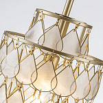 Подвесной светильник с декором из натуральной морской ракушки Iridescent Light варинант исполнения - 5 | Loft Concept в Кирове
