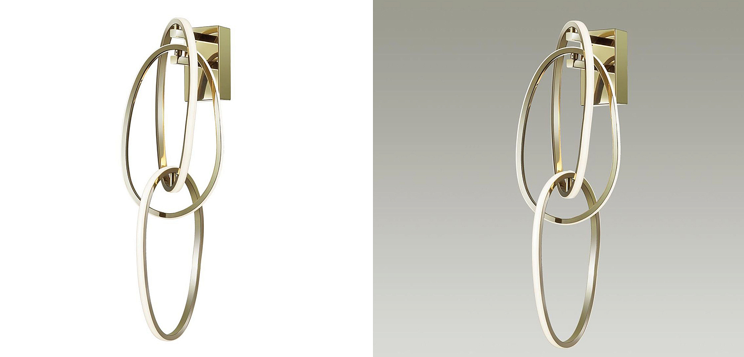 Бра 3 Chain Link Gold Бра 3 Chain Link Gold - Loft-Concept в Кирове