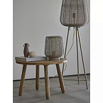 Торшер с плетеным металлическим плафоном Wicker Iron Lamp варинант исполнения - 3 | Loft Concept в Кирове