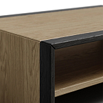 Стол журнальный в стиле лофт с полкой для хранения Warm Industrial варинант исполнения - 2 | Loft Concept в Кирове