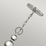 Люстра подвесная с белым тканевым цилиндрическим абажуром и декоративными шарами Hinkley варинант исполнения - 4 | Loft Concept в Кирове