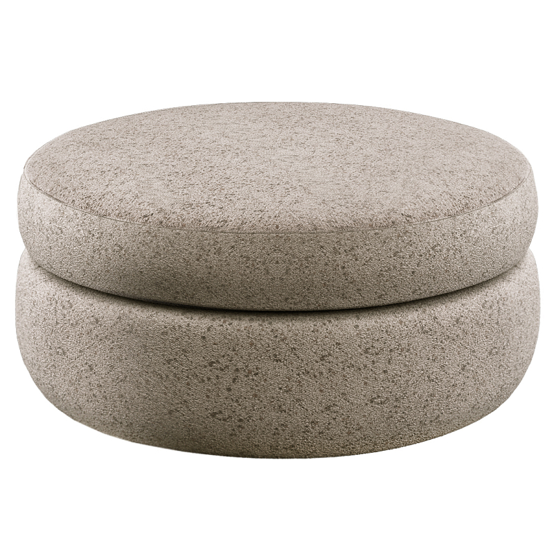 Оттоманка Ulysses Молочный Серый в Кирове | Loft Concept 