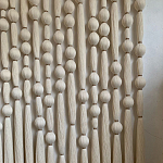 Панно на стену из хлопковых нитей White Morse Wall Hanging  варинант исполнения - 2 | Loft Concept в Кирове