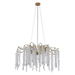 Люстра c подвесками из прозрачного хрусталя Диаметр 85 см FAIRYTREE Light варинант исполнения - 2 | Loft Concept в Кирове