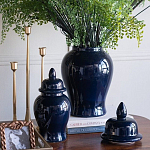 Ваза с крышкой однотонная Высота 48 см Chinoiserie Ceramics варинант исполнения - 5 | Loft Concept в Кирове