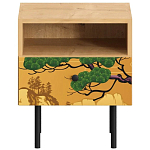 Прикроватная тумба с изображением на ящике Elise Nightstand варинант исполнения - 5 | Loft Concept в Кирове