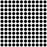 Дизайнерская плитка с узором Круг малый варинант исполнения - 1 | Loft Concept в Кирове