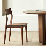 Стол обеденный круглый с двойной столешницей Walnut Wood Table варинант исполнения - 8 | Loft Concept в Кирове