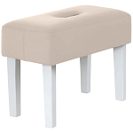 Мягкий пуф на белых ножках Winton Pouf варинант исполнения - 12 | Loft Concept в Кирове