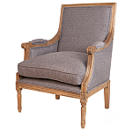 Кресло William Classical Armchair grey flax варинант исполнения - 3 | Loft Concept в Кирове