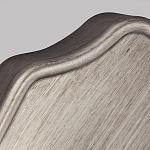 Бра серебрянного цвета с лампой в виде свечи на изогнутой ножке Feiss варинант исполнения - 2 | Loft Concept в Кирове