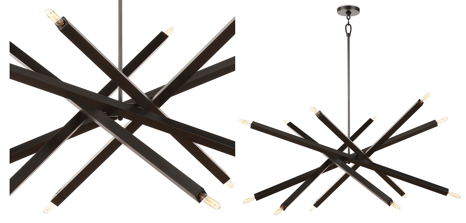 Люстра Blathmac Black Chandelier Люстра Blathmac Black Chandelier - Loft-Concept в Кирове