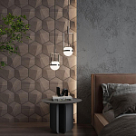 Гипсовая 3D панель с принтографией PM-30 варинант исполнения - 6 | Loft Concept в Кирове