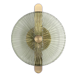 Бра с круглым стеклянным плафоном Gingham варинант исполнения - 7 | Loft Concept в Кирове